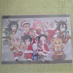 鬼滅の刃 ufotableカフェ クリアファイル　クリスマス2020②