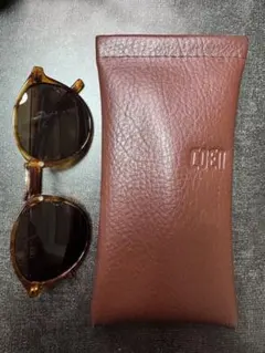 【coen】ボストン型サングラス（ケース付き） べっ甲・ブラウンのサムネイル