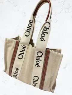 最終お値下げ！　Chloé woody トートバッグのサムネイル