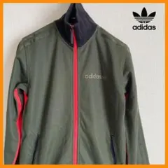 美品希少/2WAY adidas アディダス ウインドブレーカー グリーン XS 