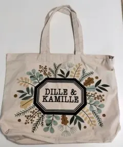 DILLE & KAMILLE 花柄トートバッグ