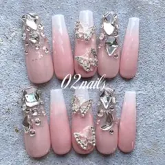 ベイビーブーマー ちゅるんネイル 韓国ネイル ワンホンネイル ネイルチップ