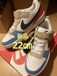 新品 NIKE COURT BOROUGH LOW RECRAFT 22㎝ 3Y
