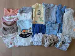 80.90 混合　まとめ売り　保育園用　着替え用　ベビー服　保育園着　夏服