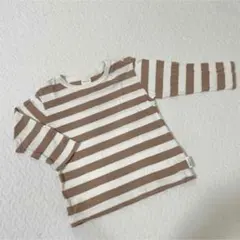 【即購入OK】ボーダー柄長袖Tシャツ ★95cm★男の子Tシャツ ベビー長袖子供