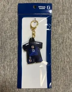 【新品】中村敬斗　プレーヤーズユニ型ラバーキーホルダー2024 サッカー日本代表