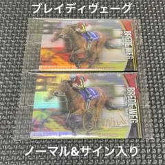 サラブレッドホース　コレクション ブレイディヴェーグ ノーマル&サイン入り