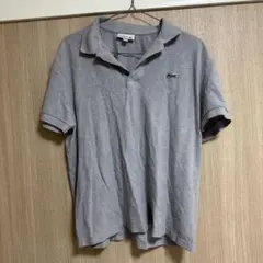 LACOSTE ラコステ ポロシャツ グレー