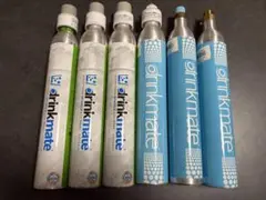 ドリンクメイト 交換用空ガスシリンダー60L×6本