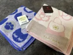 新品未使用 今治タオル CLATHAS ハンカチ 2枚セット