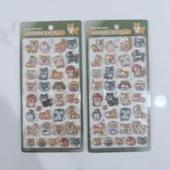 【即日発送・正規品】入手困難　ボンボンドロップシール　柴犬　和柄✖️2個
