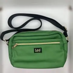 Lee グリーン ショルダーバッグ
