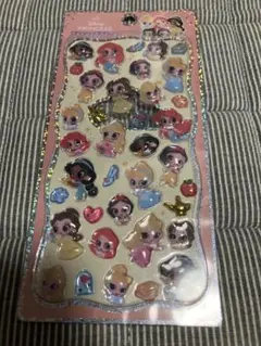 ディズニープリンセス プチドロップステッカー シール カミオジャパン