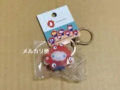 万博 サンリオ ミャクミャク 立体マスコットキーホルダー クリア シナモン