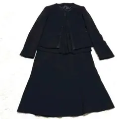 ブラックフォーマル スカートスーツ 3点セット 冠婚葬祭 喪服 礼服　M