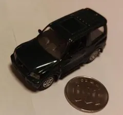 三菱 パジェロ ミニカー ダークグリーンのサムネイル