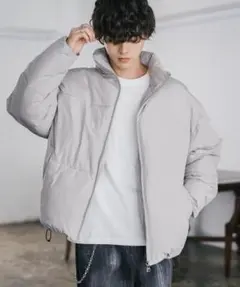 Rocky Monroe ロッキーモンロー ダウンジャケット L グレー