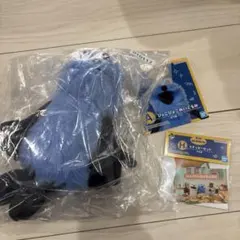 パペットスンスン 一番くじ　A賞ぴょこぴょこぬいぐるみ　H賞ステッカーセット