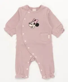 プティマイン　ディズニー　ミニー　ロンパース　80cm