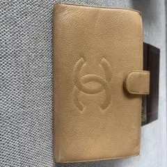 Chanel ゴールドレザー 長財布