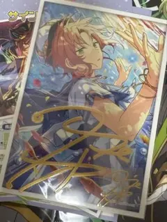 【あんスタ】金 サインステッカー 月永レオ