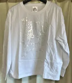 スカラー scolar 光沢プリント 長袖Tシャツ M オフホワイトのサムネイル