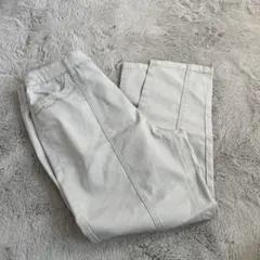 ライトグレー カジュアルパンツ L