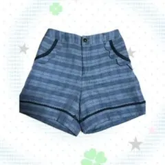 axes femme チェックショートパンツのサムネイル