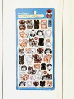 【国内正規品】ボンボンドロップシール 日本犬 和柄 和犬 クーリア 犬 ボンドロ