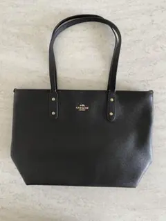 COACH コーチ トートバッグ ブラック A4収納可 通勤 通学