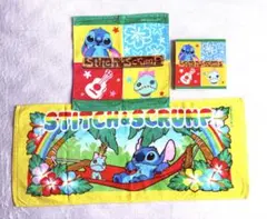 新品　ディズニー スティッチ タオルセット 2枚 フェイスタオル ハンドタオル