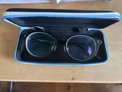 Zoff メガネ ZA221022B_14E1 ブラック ケース付き