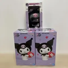 クロミ フィギュア3点セット 新品未開封 まとめ売り！ ★KUROMI20th★