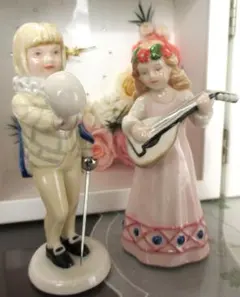 希少 美品 ロイヤルコペンハーゲン フィギュリン しゃれこうべ セット