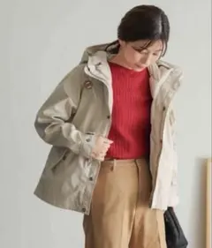 【美品】アーバンリサーチドアーズ 3wayエコダウンライナーマウンテンパーカー