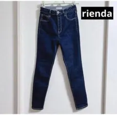 rienda ブルーデニム　Sサイズ スキニージーンズのサムネイル