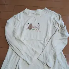KP girls 長袖カットソー クリーム色
