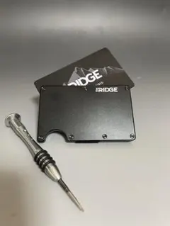 ザ リッジ the RIDGE カーボン マネークリップ カードケース【箱付