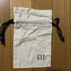 GAP 巾着袋 ショッパー コットンバッグ　28×18