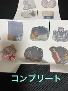 ◎おしゃれキャット ミラーシール ディズニー １０セット　コンプリートセリアＢ◎のサムネイル
