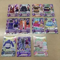 アイカツカード まとめ売り 11枚 バラ売り可 神崎美月 音城セイラ 紫吹蘭等
