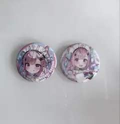 結城さくな 誕生日記念グッズ 缶バッジ2種 - メルカリ
