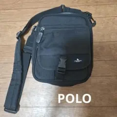 POLO　ショルダーバッグ　新品　ポケット　いっぱい　ロゴ入り
