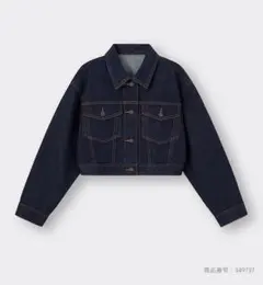 【最終値下げ】GU デニムクロップドジャケット L