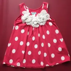 hakka kids 水玉模様 チュニック 120