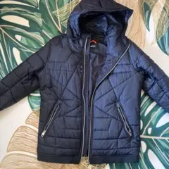DIESEL ブラックダウンジャケット Sサイズのサムネイル