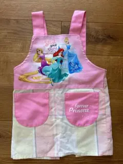 ディズニープリンセス エプロン 100-110cm