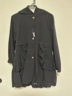 【超美品✨】フード付きブラックジャケット
