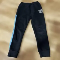 キッズジャージ　裏起毛　ブラック　120cm　西松屋