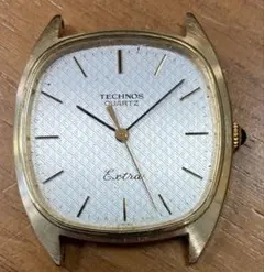 ジャンク品】TECHNOS ExtraQuartz 時計 腕時計 ヴィンテージ - メルカリ